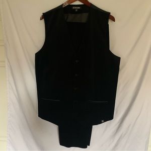 Stacy Adams Corduroy 2 Piece Vested Suit